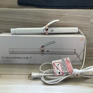 T3 SINGLEPASS CURL 1” Professional Curling Iron